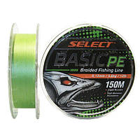 Шнур Select Basic PE 150м салатный 0.10мм 10lb/4.8кг