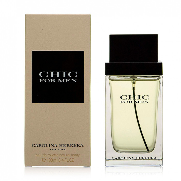 Carolina Herrera Chic For Men Туалетна вода для чоловіків, 100 мл, фото 1