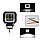 Світлодіодна led фара з дхо ALLPIN 24W 2400lm ват СТГ, фото 5