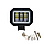 Світлодіодна led фара з дхо ALLPIN 30W 3600lm ват СТГ, фото 3