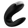 Смарт-вібратор для пар Satisfyer Double Fun (Black) з пультом ДК, фото 2