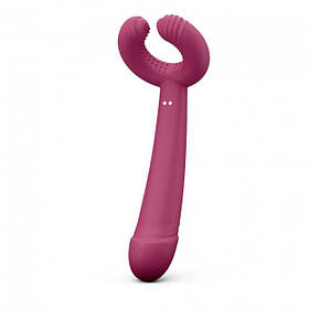 Вібратор для пар Love To Love PLEASE ME — PLUM STAR з трьома моторами, гнучкий