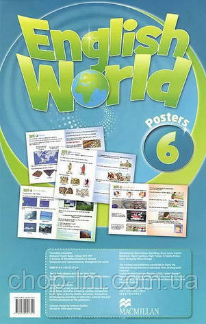 English World 6 Poster's Pack (набір плакатів), фото 1