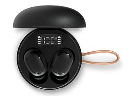 Bluetooth навушники ERGO BS-520 Twins Bubble Black