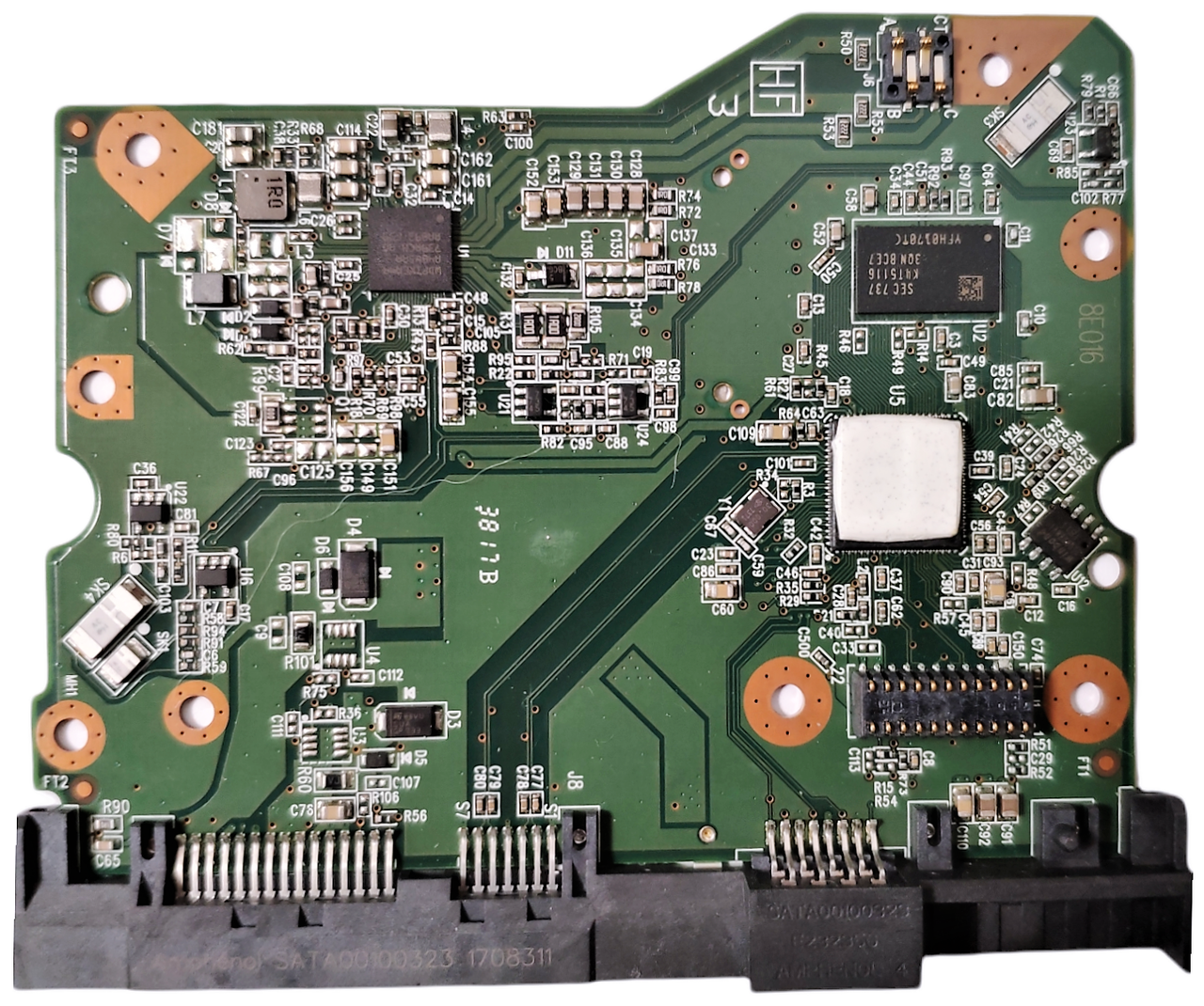 Плата HDD PCB 2060-800001-005 REV P1 800001-705 WD WD60PURZ WD60PURX