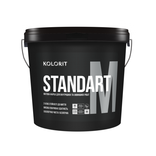Краска акриловая фасадная Kolorit Standart M (Колорит Стандарт М)