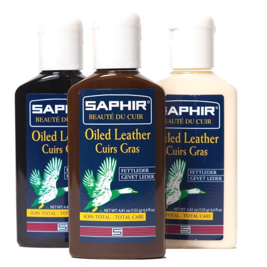 Крем-бальзам для жированої шкіри Saphir Oiled Leather 125 ml, фото 1