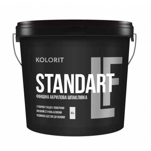 Фінішна акрилова шпаклівка Kolorit Standart Lh (Колорит Стандарт Lh)