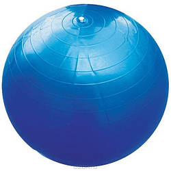 М'яч для фітнесу (фітбол ) + насос GYM BALL 5415- 8 синій