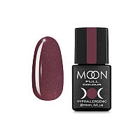 Гель-лак Moon Full № 194 (кориця, корица, коричневый, эмаль, легкий шиммер), 8 мл Shimmer гель лак