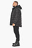 Коротка чоловіча куртка чорна модель 49768 50 (L), фото 6