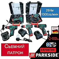 Оригинал шуруповерт/дрель сГермании Parkside 12В/2А/СЬЕМНЫЙ ПАТРОН