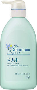 Kao Merit Шампунь для волосся протизапальний з натуральними екстрактами і ароматом квітів, 480 мл