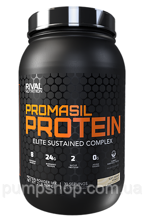 Багатокомпонентний протеїн Rivalus Promasile Protein 908 г (різні смаки), фото 1