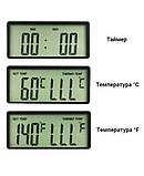 Термометр таймер зі щупом метал🌡️+ батарейки🔋, фото 4