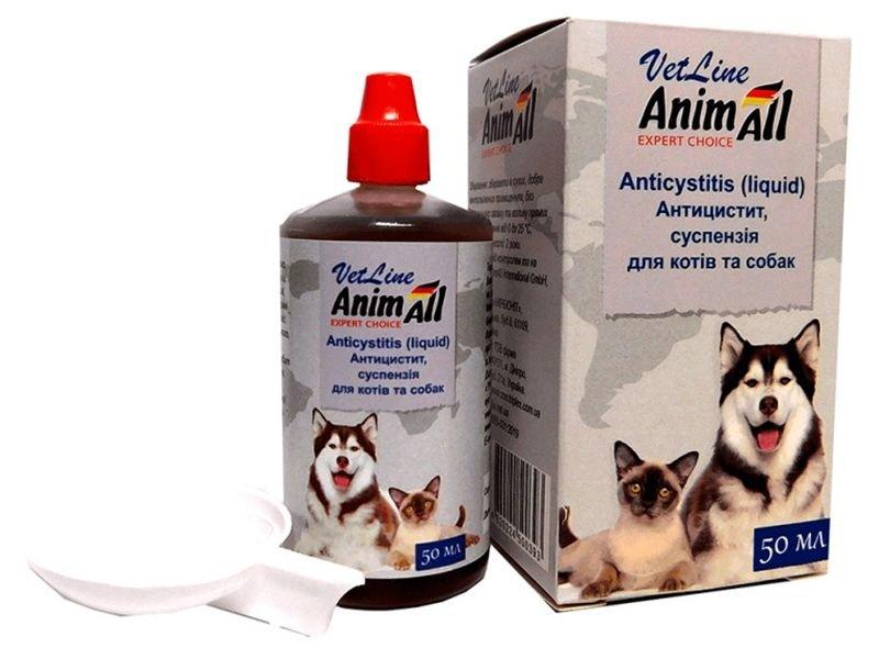 AnimAll VetLine антицистит, суспензія для котів та собак - 50 мл