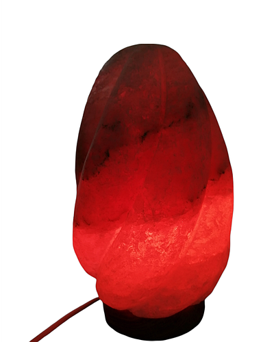 Купить Соляная лампа ночник Пламя красная + в комплекте лампочка любого ...