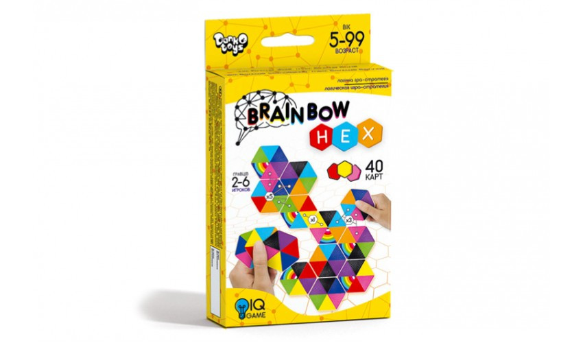 Гра Danko Toys Brainbow HEX (Укр) (G-BRH-01-01)