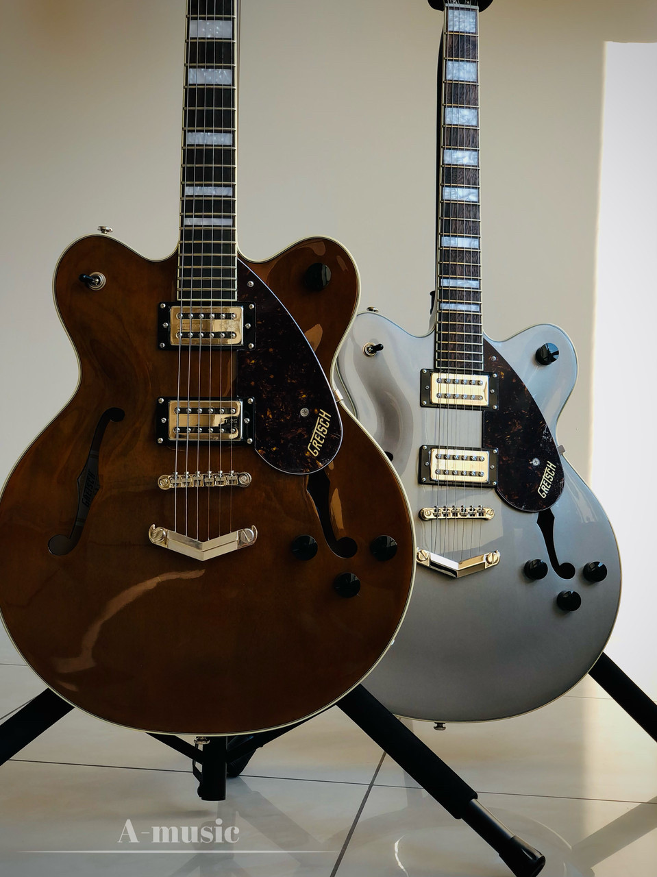 Гітара напівакустична GRETSCH G2622 STREAMLINER w V-STOPTAIL PHANTOM METALLIC