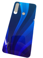 Задня кришка Xiaomi Redmi Note 8 /Note 8 2021 синя Neptune Blue