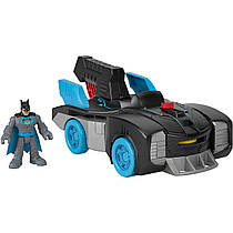 Бетмобіль трансформувальний буксований автомобіль із підсвічуваною фігуркою Бетмена