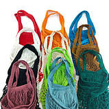 Сітка авоська, сумка плетені багаторазова, фото 5