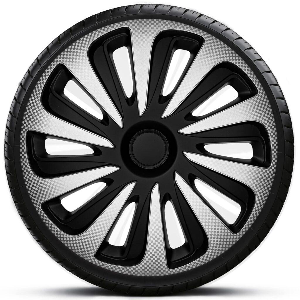 Ковпаки R13 4Racing CALIBER CARBON SILVER BLACK