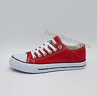 Кеды женские красные All star (в стиле Convers) 39(24.5см)