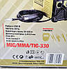 Інверторний зварювальний напівавтомат MIG/MMA/TIG зварювання електродом, флюсового дротом, фото 3