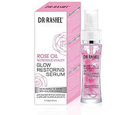 Увлажняющая восстанавливающая сыворотка для лица с розой Dr.Rashel Rose Oil Glow Restoring Serum 40мл