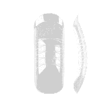 Форми верхні для нарощування, універсальні Nails Molekula, з розміткою, прозорі, 120 шт., фото 4