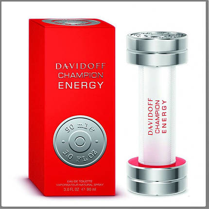 Davidoff Champion Energy туалетная вода 90 ml. (Давідоф Чемпіон Енерджі), фото 2