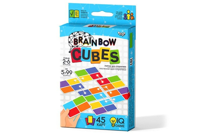 Гра Danko Toys Brainbow Cubes (Укр) (G-BRC-01-01), фото 1