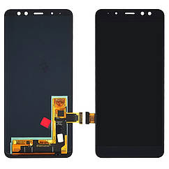 Дисплей (екран) Samsung Galaxy A8 2018 A530F з тачскріном (OLED)