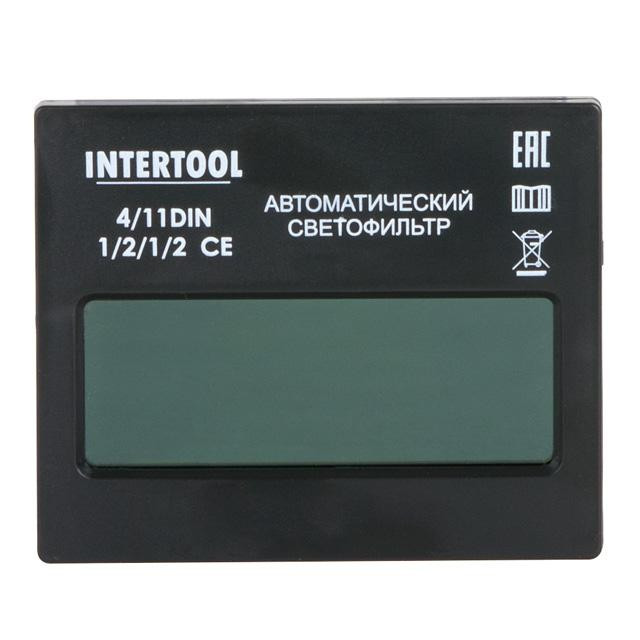 Светофильтр к маске сварщика "Хамелеон" INTERTOOL SP-0071 - фото 2 - id-p1517015753