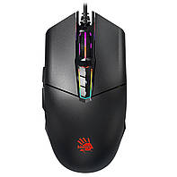 Мышь игровая Bloody Activated, RGB, 8000 dpi, 20M нажатий, USB A4Tech P91s Bloody (Black) - MegaLavka