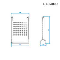 Съемная ступень-полка INTERTOOL LT-6000