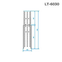 Рабочая платформа к лестнице LT-0030 INTERTOOL LT-6030
