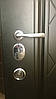 Сталеві двері з ковкою та склом "Портала" (серія PatinaElit) ― модель M-8 Vinorit, фото 3