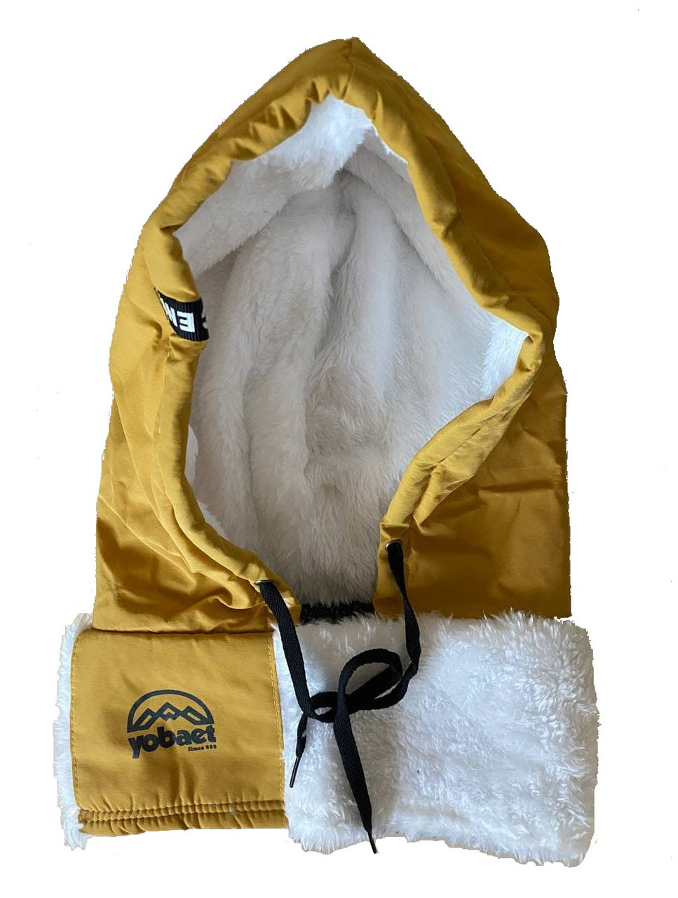 Шапка Капюшон з маскою Жовта