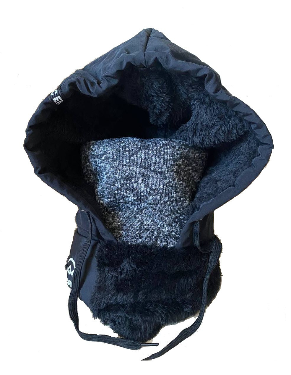 Шапка Капюшон з маскою Чорний