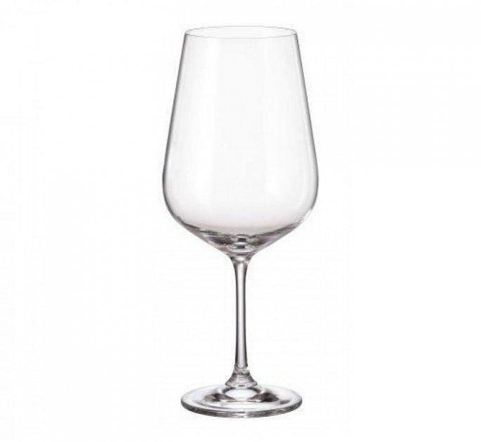 Набір келихів для вина Bohemia Strix 6 штук 850 мл h23 см богемське скло (1SF73/00000/850), фото 1