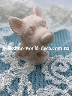 Силіконова форма 3Д (Молд ), "Собака",  4смх3см