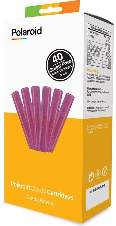 Набір картриджів для 3D-ручки Polaroid Candy Pen Виноград 40 шт (PL-2509-00)