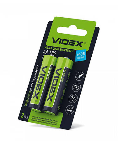 Батарейка Videx LR06/ AA 1.5 В 1 шт, фото 1