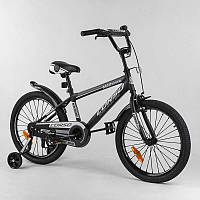Велосипед детский 18 Corso MAX Speed ST-18207 усиленный обод и спица, черный