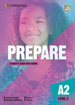 Підручник Prepare! Second Edition 2 Student's Book with eBook + Companion for Ukraine/ Joanna Kosta