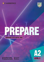 Cambridge English Prepare! Second Edition 2 Workbook with Digital Pack / Зошит