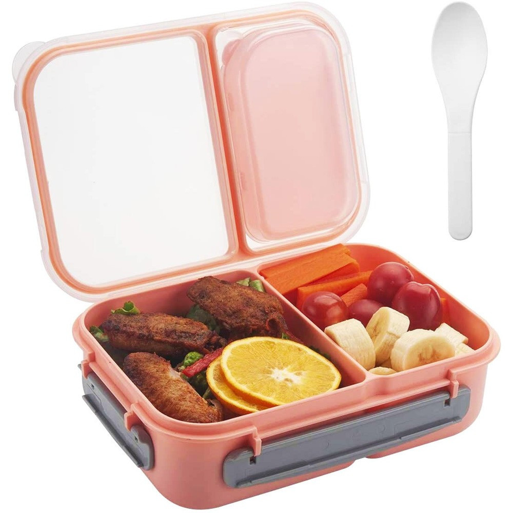 Ланчбокс герметичний OldPAPA Bento 1200 мл рожевий (LB-30752)