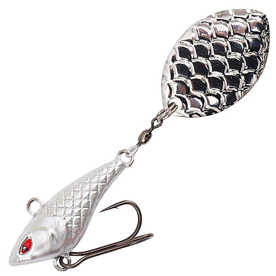 Тейл спиннер Mikado M-Tail 65мм 9г (Silver)